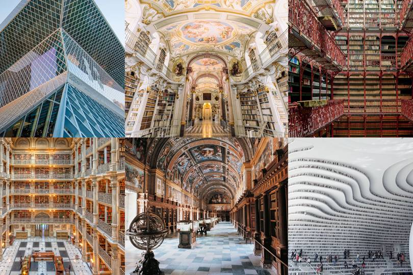 The most beautiful libraries in the world | CN Traveller : The amazing photo depicting a beautiful landscape. The colors are just vibrant and mix perfectly. Its composition looks wonderful, and the details are highly clear.