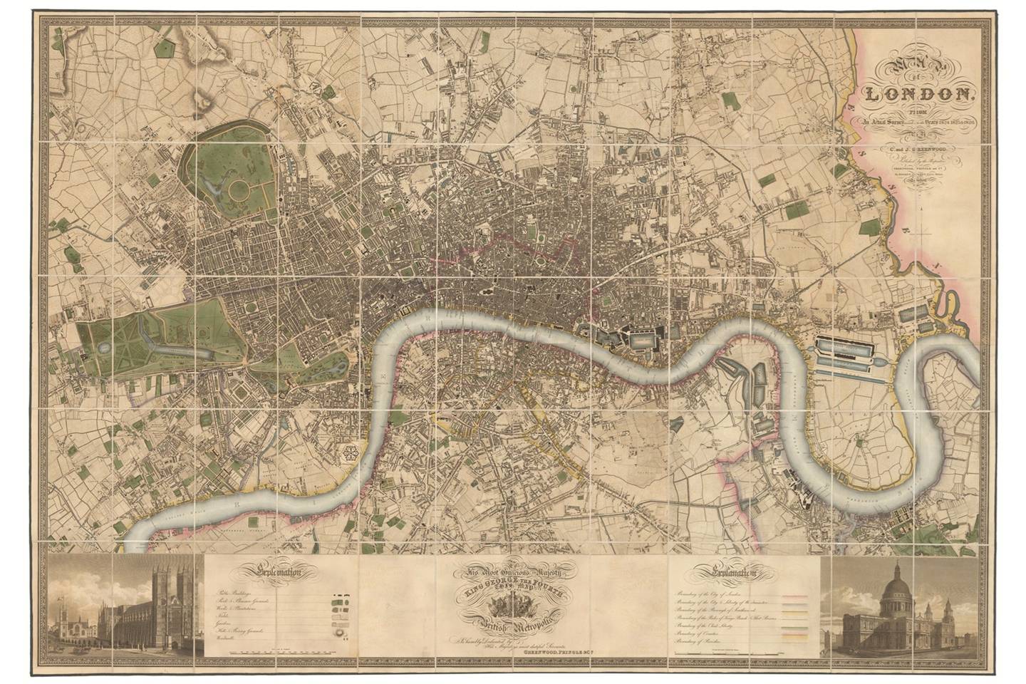 Vintage maps of London | CN Traveller