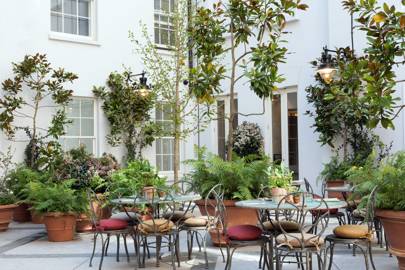 London Restaurants With Gardens Cn Traveller