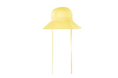 classic yellow rain hat