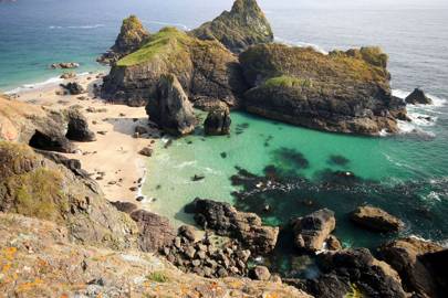 Kynance Cove Asparagus Island Cornwall Kynance Cove Asparagus Island Cornwall