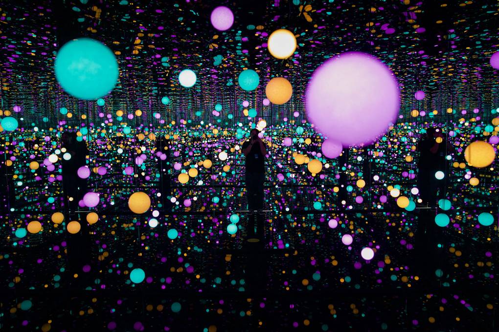 BRILLIANCE OF THE SOULS BY YAYOI KUSAMA