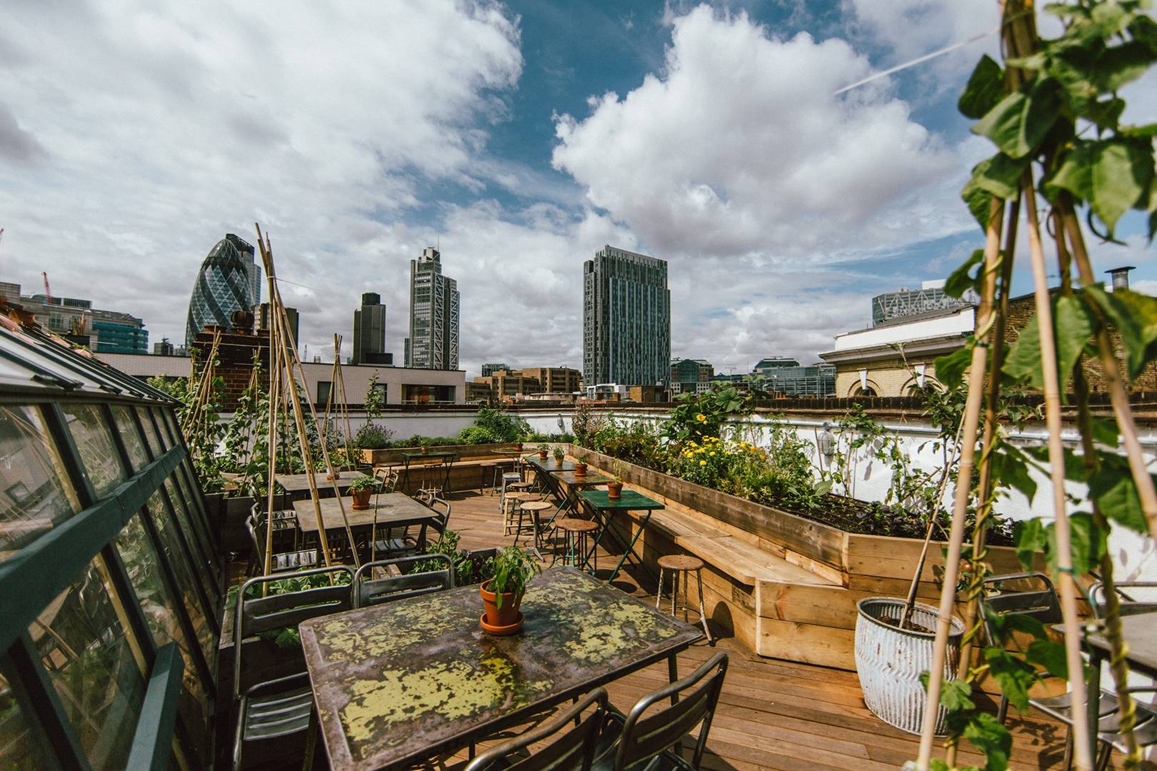 London Restaurants With Gardens Cn Traveller