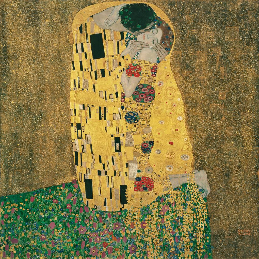 THE KISS BY GUSTAV KLIMT