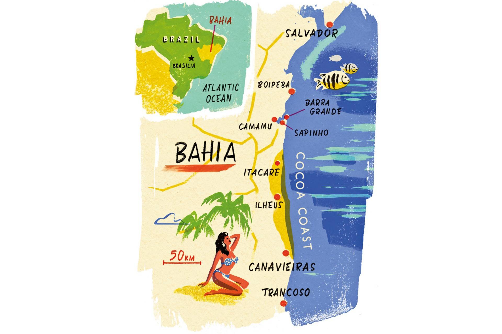 The Best Beaches And Beach Hotels In Bahia Brazil Cn Traveller