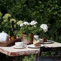 tea and garden