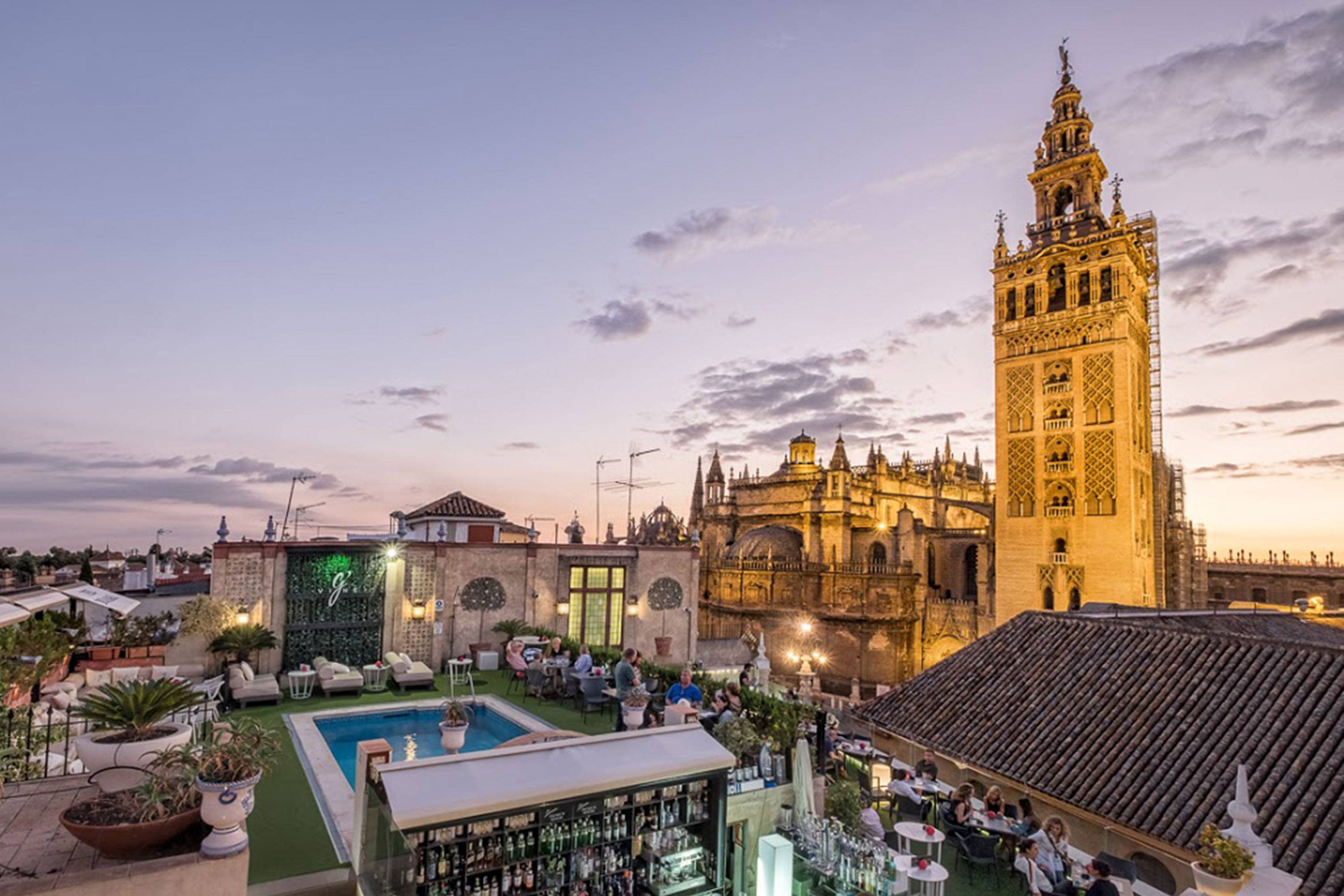 Rooftop Bars In Seville Cn Traveller